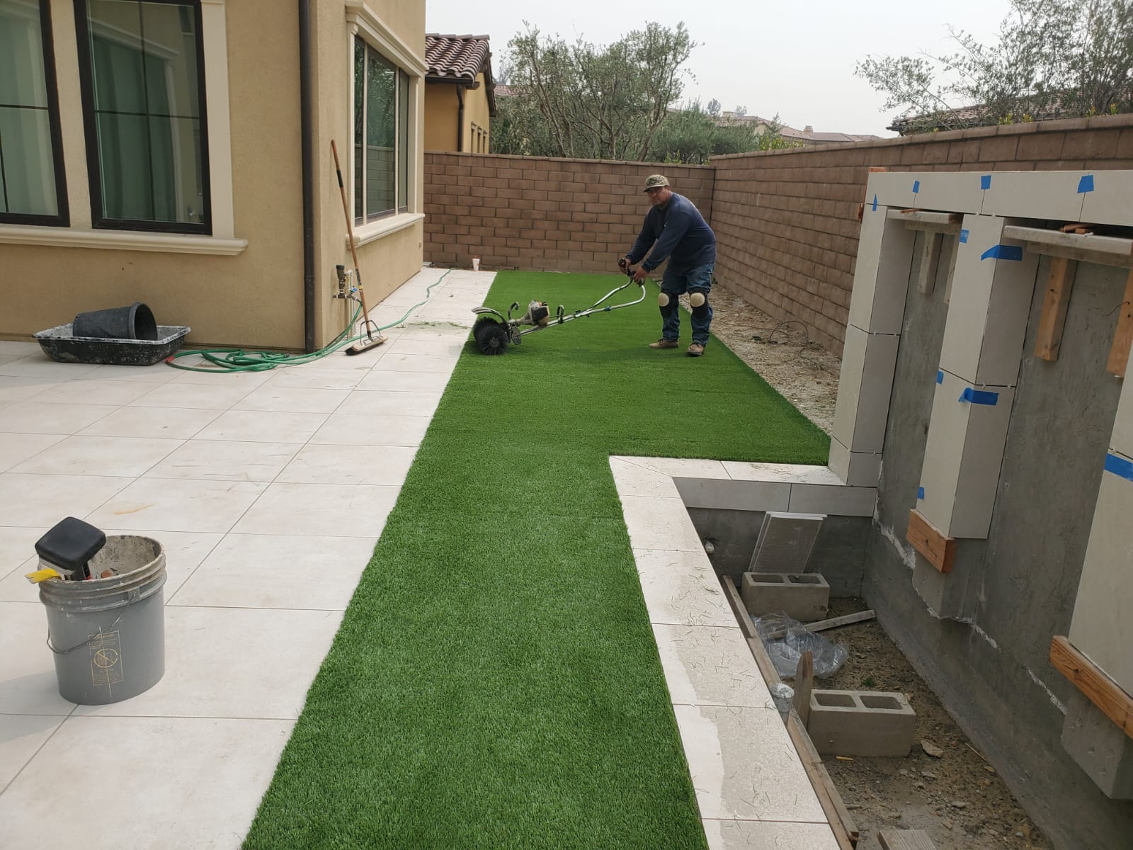 Artificial Grass Installation 