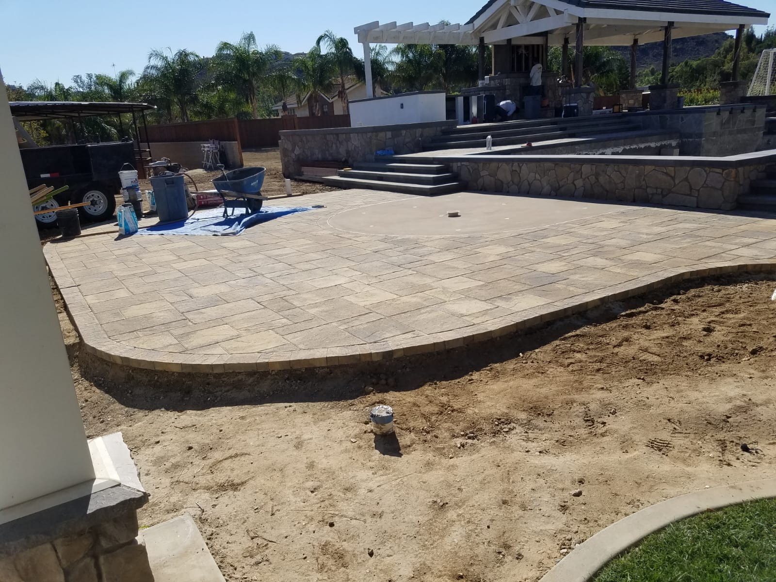 Paver Installation