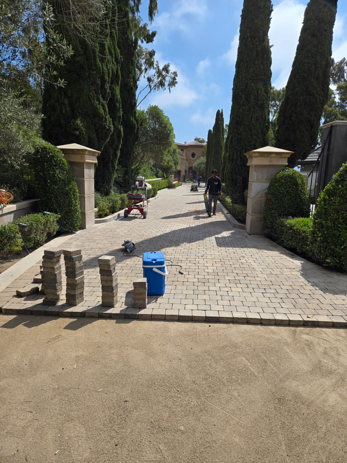 Paver Installation 