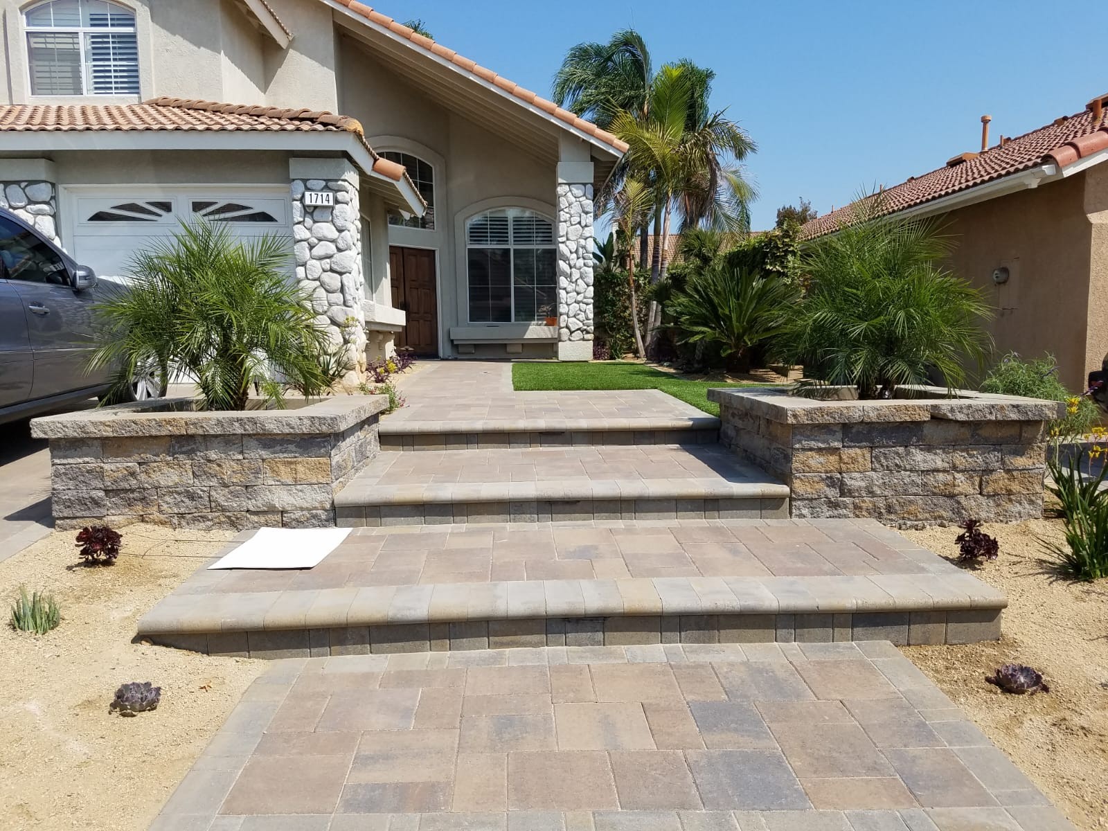 Paver Installation 