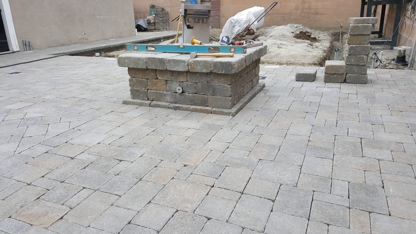 Paver Installation 