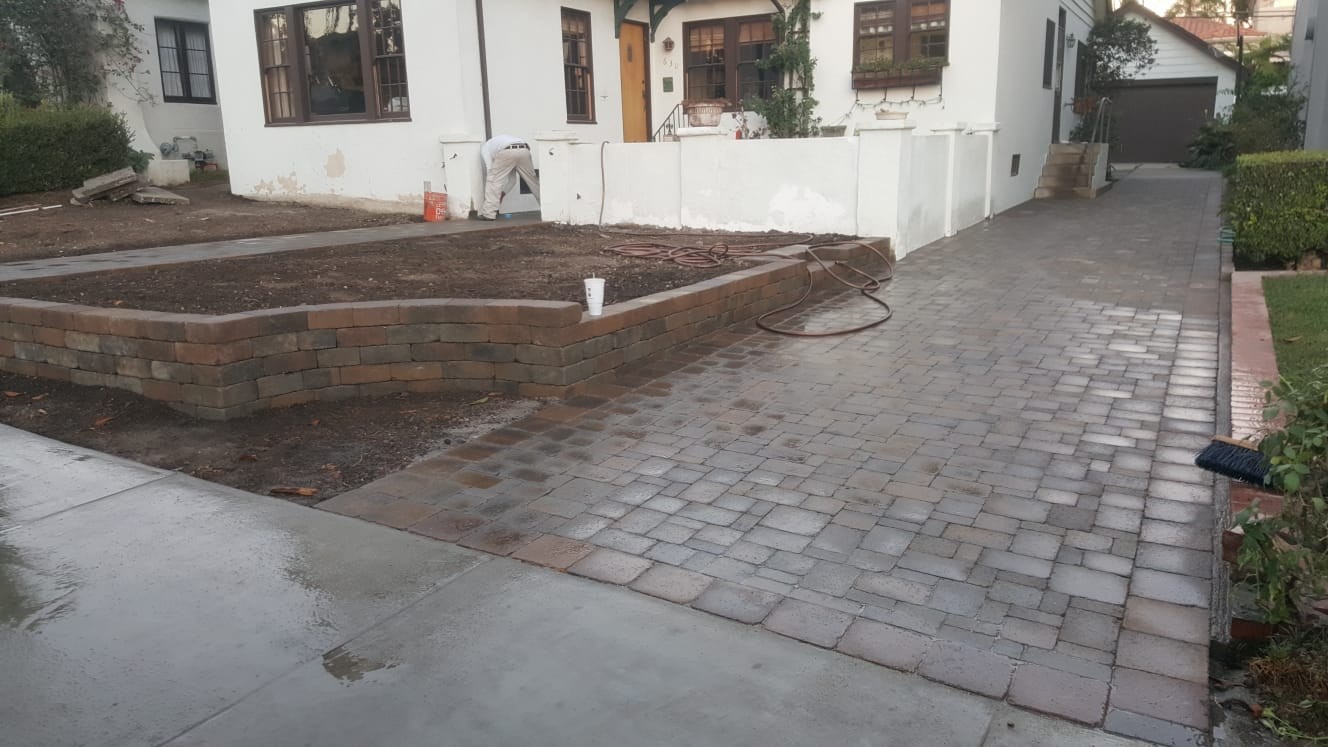 Paver Installation 