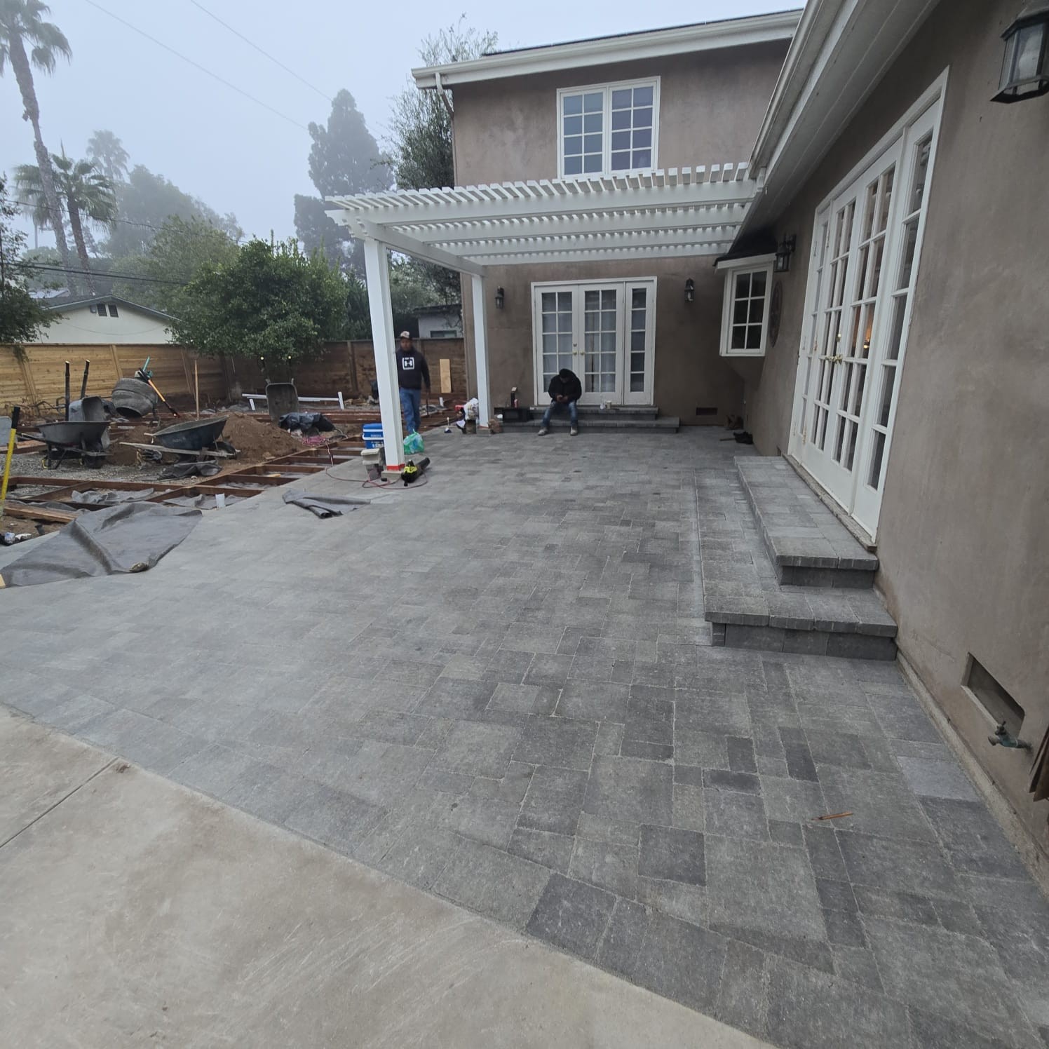 Paver Installation 